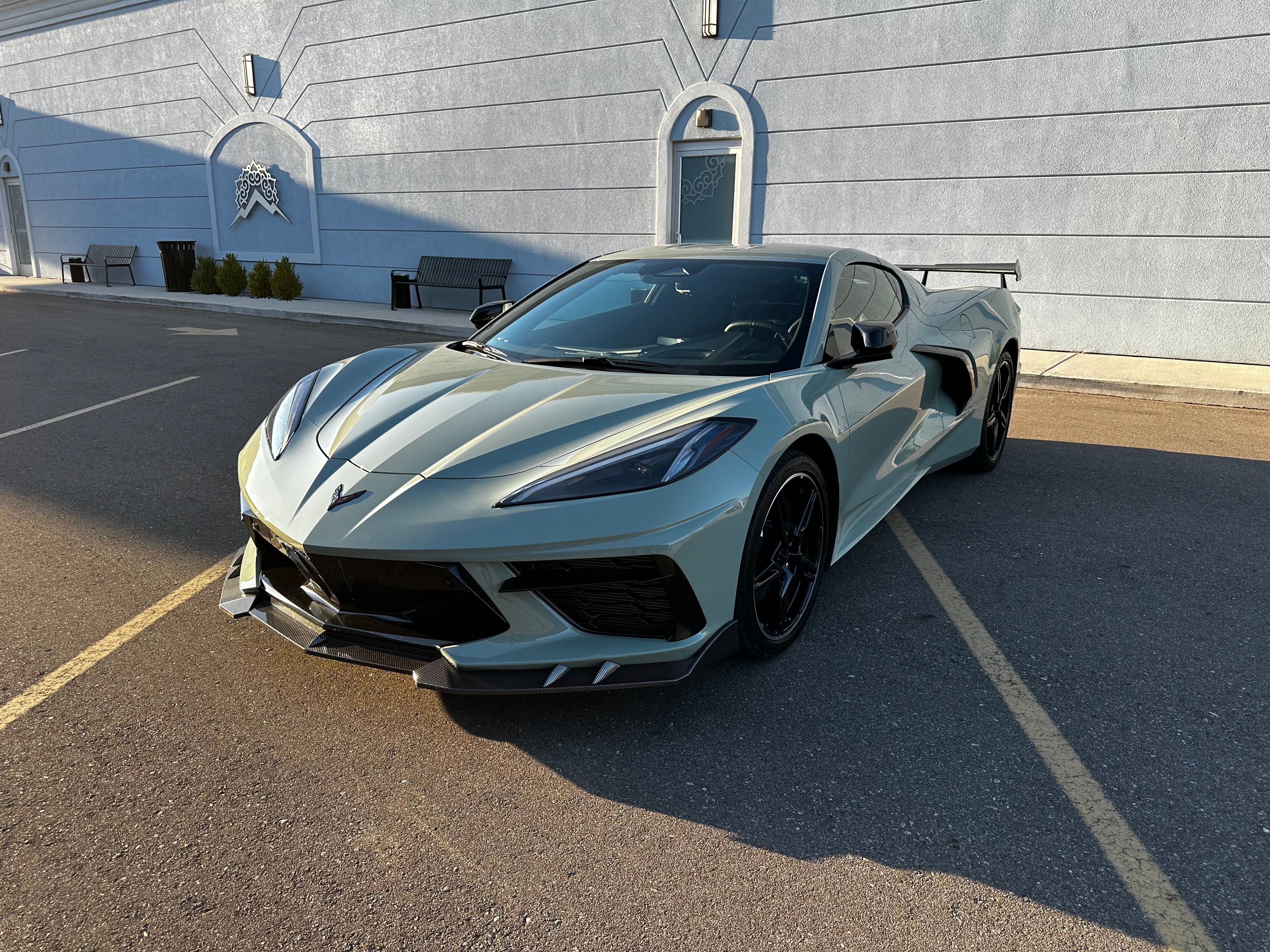Corsa Nero’s C8 Corvette photographed before it was stolen